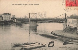 Chalonnes * Vue Sur Le Pont Suspendu - Chalonnes Sur Loire