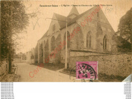 77.   SAMOIS SUR SEINE .  L'Eglise Et Clocher . - Samois