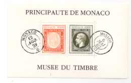 Monaco Bloc N° 58 Création Musée Du Timbre-Poste ** - Blocs