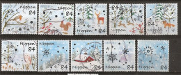 Japan Animals In Winter Obl - Used Stamps