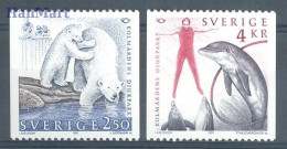 Sweden 1991 Mi 1666-1667 MNH  (ZE3 SWD1666-1667) - Delfini