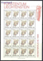 Liechtenstein 1989 Mi Sheet 971-973 MNH  (ZE1 LCHark971-973) - Koeien