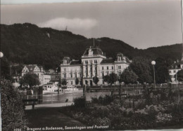55895 - Österreich - Bregenz - Seeanlagen Und Postamt - 1961 - Bregenz