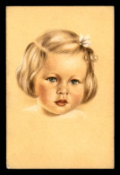 FANTAISIES - PORTRAIT DE BEBE - CARTE ILLUSTREE - Baby's