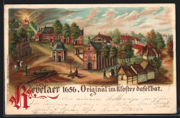 Lithographie Kevelaer, Historische Ansicht Des Klosterlebens  - Kevelaer