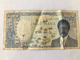 Billet BANQUE 1000 Francs Gabon - Gabon