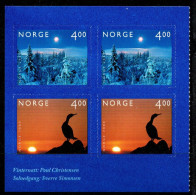 Norwegen Norway Norge 2000 - Mi.Nr. 1335 - 1336 - Postfrisch MNH - Vögel Birds - Ongebruikt
