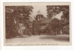Old Charlton - Shirley House School, Cherry Orchard - Old London Real Photo Postcard - London Suburbs