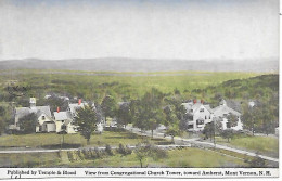 MONT VERNON ( U.S.A. ) - Vue De L'Eglise - Autres & Non Classés