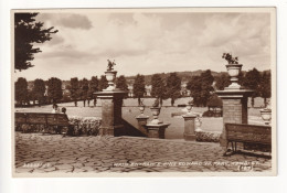 Wembley - Main Entrance To King Edward VII Park - C1930's Real Photo Postcard - London Suburbs