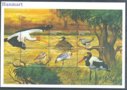 Tanzania 1999 Mi 3348-3353 MNH  (LZS4 TNZark3348-3353) - Marine Web-footed Birds