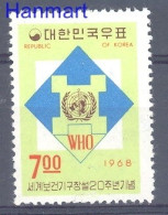 Korea, South  1968 Mi 608 MNH  (ZS9 SKA608) - OMS