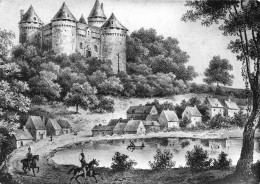 COMBOURG Vieille Gravure Du Chateau   19 (scan Recto-verso)KEVREN4Ter - Combourg