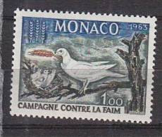 Q5436 - MONACO Yv N°611 ** Contre La Faim - Nuovi