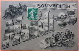 CARTE SOUVENIR DE MANDRES - SEINE ET OISE - 94  -2 SCANS-16 - Mandres Les Roses