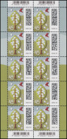 3704 Briefbaum 45 Cent - 10er-Bogen ** Postfrisch - 2001-2010