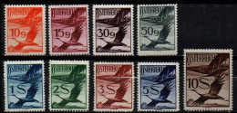 Österreich 1925 - Mi.Nr. 481 - 487 - Postfrisch MNH - Unused Stamps
