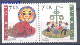 Sweden 1998 Mi 2058-2059 MNH  (ZE3 SWDpar2058-2059) - 1998