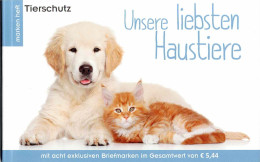 PM Marken Heft - Tierschutz - Unsere Liebsten Haustiere  Mit 8 Verschiedenen Marken  Lt. Scan Postfrisch - Persoonlijke Postzegels