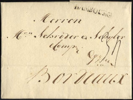 HAMBURG VORPHILA 1766, HAMBOURG, L1 Auf Brief Nach Bordeaux, Pracht - Otros & Sin Clasificación