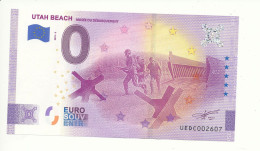 Billet Touristique 0 Euro - UTAH BEACH MUSEE DU DEBARQUEMENT - UEDC - 2021-3 - N° 2607 - Otros & Sin Clasificación