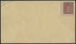 NDP U 50A BRIEF, 1863, 1 Gr. Rosa Auf 2 Ngr. Blau, Format A, Ungebraucht, Pracht, Gepr. Blecher, Mi. 110.- - Postwaardestukken