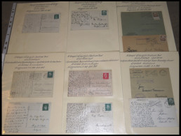 SAMMLUNGEN 1928-1940, Sammlung Maschinenstempel Von Westerland, 14 Belege Meist Pracht - Cartas & Documentos