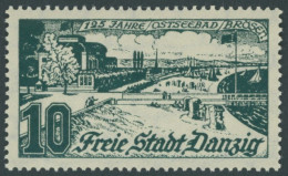 FREIE STADT DANZIG 259a , 1935, 10 Pf. Schwarzopalgrün, Postfrisch, Pracht, Mi. 90.- - Neufs