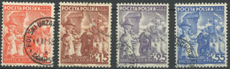 PORT GDANSK 34-37 O, 1938, Republik Polen, Prachtsatz, Mi. 110.- - Port Gdansk