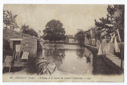 CPA 42 Pélussin Rare étang Lavoir Du Couvent Pompallier Près De Chavanay Condrieu Doizieux Véranne Roussillon état Moyen - Pelussin