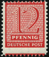 WEST-SACHSEN 119AX , 1945, 12 Pf. Mügeln, Wz. X, Pracht, Gepr. Dr. Jasch, Mi. 70.- - Andere & Zonder Classificatie