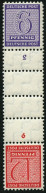 WEST-SACHSEN SK Zd 6 , 1945, Versuchszähnung 6 + Z + Z + 12, Pracht, Mi. 60.- - Altri & Non Classificati