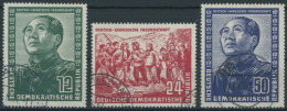 DDR 286-88 O, 1951, Chinesen, Prachtsatz - Andere & Zonder Classificatie