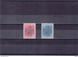 NORVEGE 1960 Année Mondiale Du Réfugié Yvert 400-401, Michel 442-443 NEUF** MNH Cote : 20 Euros - Neufs