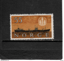NORVEGE 1960 Bateaux, Pétrolier  Yvert 405 Oblitéré Cote 4,25 Euros - Used Stamps