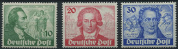 BERLIN 61-63 , 1949, Goethe, Prachtsatz In Normaler Zähnung, Mi. 320.- - Unused Stamps