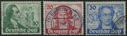 BERLIN 61-63 O, 1949, Goethe, Prachtsatz, Mi. 180.- - Usados
