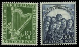 BERLIN 72/3 , 1950, Philharmonie, Pracht, Mi. 150.- - Usados