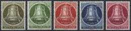 BERLIN 82-86 , 1951, Glocke Rechts, Prachtsatz, Mi. 120.- - Unused Stamps