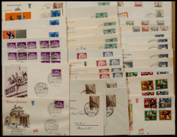 LOTS 231-249 BRIEF, 1963/64, 34 Verschiedene FDC, Feinst/Pracht - Sonstige & Ohne Zuordnung