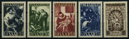 SAARLAND 267-71 , 1949, Volkshilfe, Prachtsatz, Mi. 110.- - Otros & Sin Clasificación