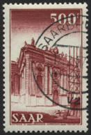 SAARLAND 337 O, 1953, 500 Fr. Ludwigskirche, Pracht, Gepr. Ney, Mi. 80.- - Andere & Zonder Classificatie