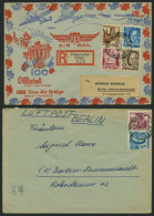WÜRTTEMBERG 1948, 2 Verschiedene Luftpostbriefe Nach Westberlin, Feinst/Pracht - Other & Unclassified