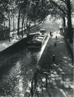Paris, Canal Saint Martin (scan Recto-verso) KEVREN0120 - Die Seine Und Ihre Ufer