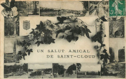 Saint Cloud, Souvenir (scan Recto-verso) KEVREN0100 - Saint Cloud