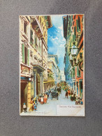 Genova Via Garibaldi Carte Postale Postcard - Genova (Genoa)