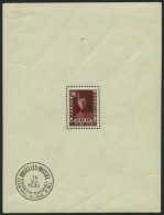 BELGIEN Bl. 2 , 1931, Block Kriegsinvaliden, Falzrest Im Rand, Einzelmarke Postfrisch, Pracht - Unused Stamps