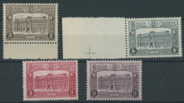 POSTPAKETMARKEN PP 3-6 , 1929, Hauptpostamt, Postfrischer Prachtsatz, Mi. 90.- - Reisgoedzegels [BA]
