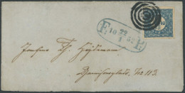 DÄNEMARK 2I BRIEF, 1852, 2 RBS Ferslew, Platte I, Type 9, Feld 43, Breitrandig Auf Kleinem Kabinettbrief, Fotoattest Køb - Otros & Sin Clasificación