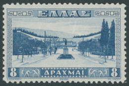 GRIECHENLAND 372 , 1934, 8 Dr. Stadion In Athen, Postfrisch, Pracht, Mi. 220.- - Unused Stamps